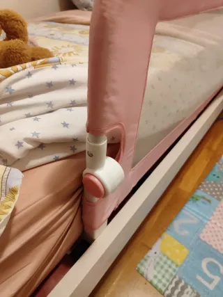 Barrera protectora cama infantil