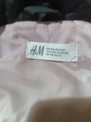 Chaqueta H&M niña con capucha Talla 12-13años
