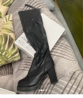 Botas altas negras Shein