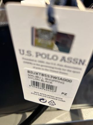 Bolso Negro Ralph Lauren