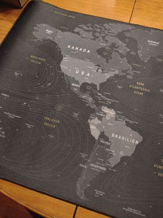 Alfombrilla Ratón XXL Titanwolf Mapa Mundial