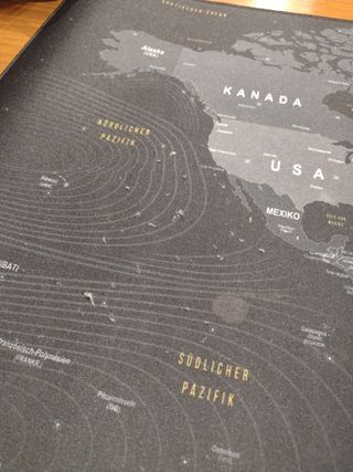 Alfombrilla Ratón XXL Titanwolf Mapa Mundial