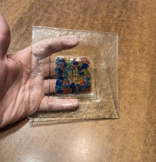 Piattino in vetro Murano