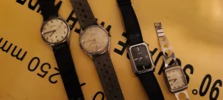 Lote 4 Orologi vintage Meccanici