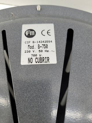 BRASERO ELÉCTRICO