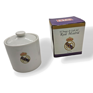 Azucarero Real Madrid Porcelana