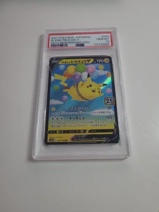 Pikachu V Volador Japonés PSA 10