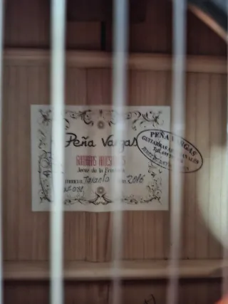 Guitarra flamenca Peña Vargas