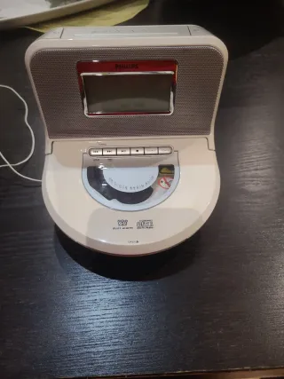 Philips CD Radio Relógio Despertador