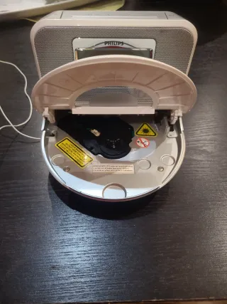 Philips CD Radio Relógio Despertador