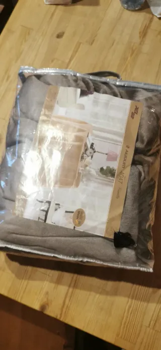 Falda mesa camilla rectangular 120x70. Enaguas.