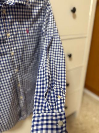 Camisa Ralph Lauren Cuadros Azul Marino