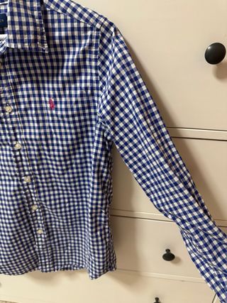 Camisa Ralph Lauren Cuadros Azul Marino
