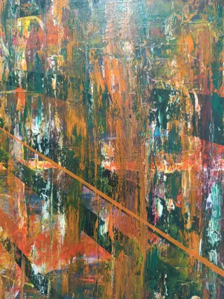 Cuadro acrílico abstracto 50 * 50