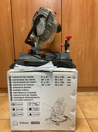 Ingletadora 210mm 1400W