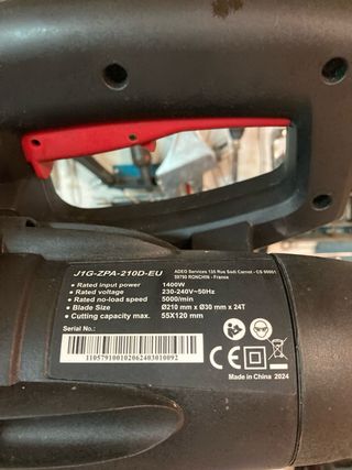 Ingletadora 210mm 1400W