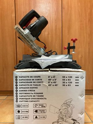 Ingletadora 210mm 1400W