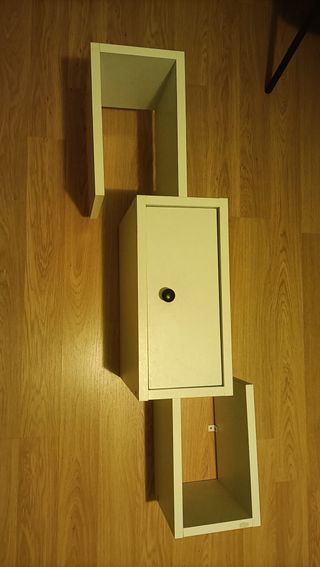 Mueble de entrada blanco