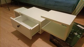 Mueble de entrada blanco