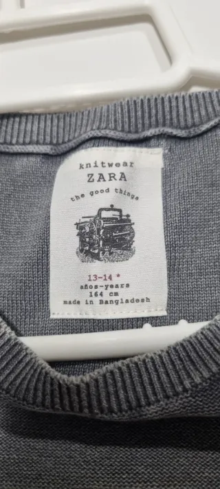 Jersey Springfield y Zara Beige/Gris