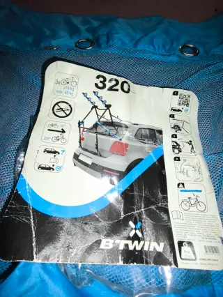 Portabicicletas B'Twin 320 Plegable