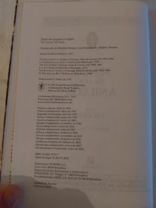 El Señor de Los Anillos + El hobbit