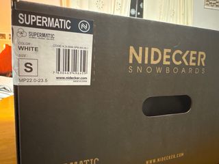 Nidecker Supermatic Talla S Blanco