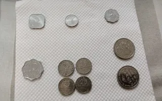 10 Monedas Sri Lanka