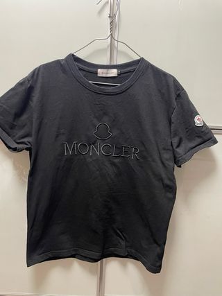Camiseta Moncler Negra Talla S