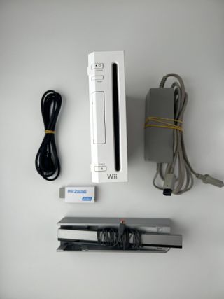 Console Nintendo Wii Bianca + Adattatore HDMI