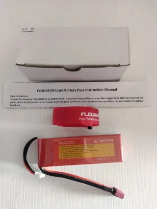 Batería Lipo RC 3S, 11.1V, 2200mAh