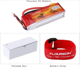 Batería Lipo RC 3S, 11.1V, 2200mAh