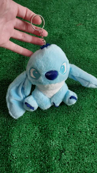 Llavero Stitch Peluche Azul