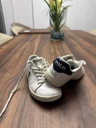 Deportivas Polo Ralph Lauren Blancas y Azul