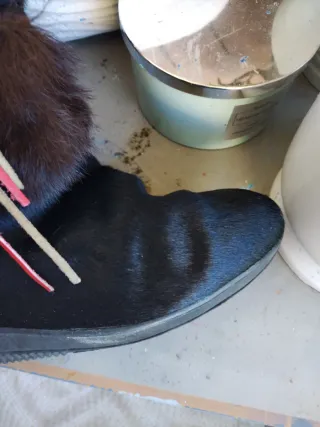 Stivaletti donna neri multicolor