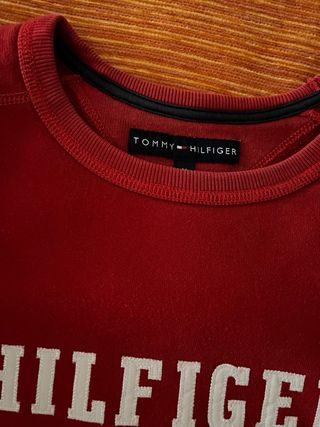Sudadera Tommy Hilfiger Roja Talla M