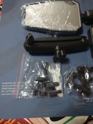 Retrovisores Moto Universales pareja espejos nuevo