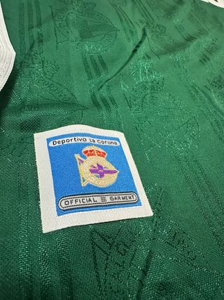 Camiseta Retro Deportivo La Coruña Djalminha