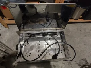 Vaporera Perritos Calientes Acero Inoxidable