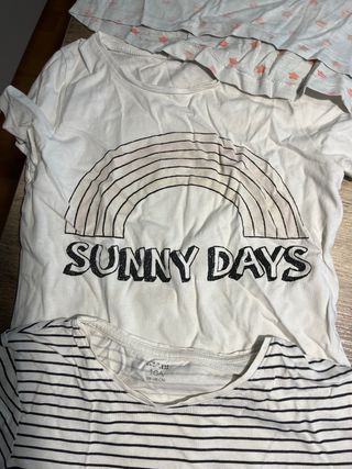 Pack 3 camisetas niña