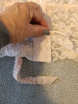 Cinto Ligas de Renda Rosa