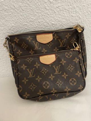 Bolso y pañuelo Louis Vuitton monograma
