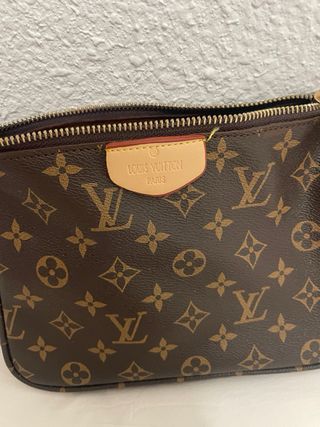 Bolso y pañuelo Louis Vuitton monograma