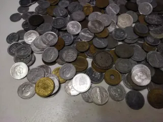 Lote de monedas españolas