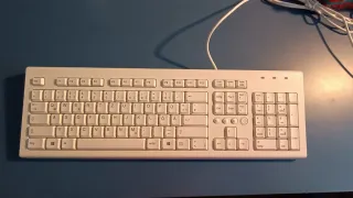 Teclado HP Blanco