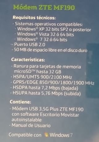 MÓDEM USB
