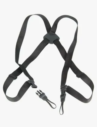 Arnés para prismáticos y cámaras