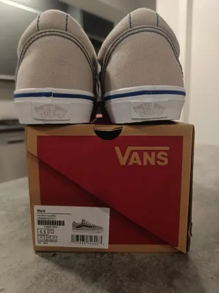Vans Ward Beige y Azul