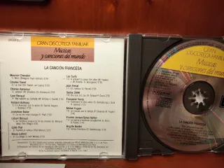 CD La Canción Francesa - Músicas del Mundo