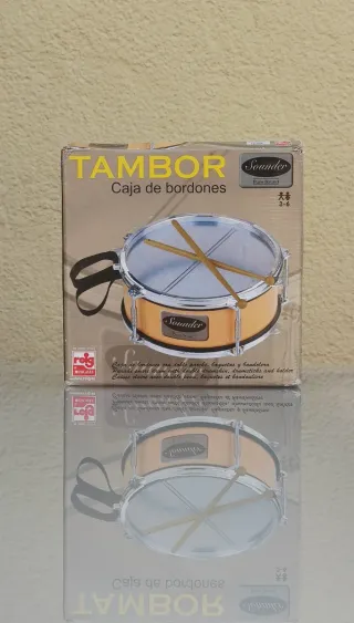 Tambor infantil Sounder con baquetas